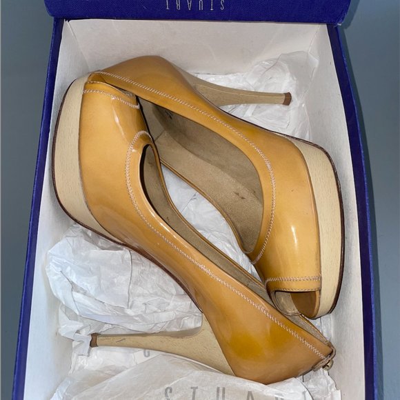 Stuart Weitzman Platform Pumps Size 9 - Picture 1 of 3
